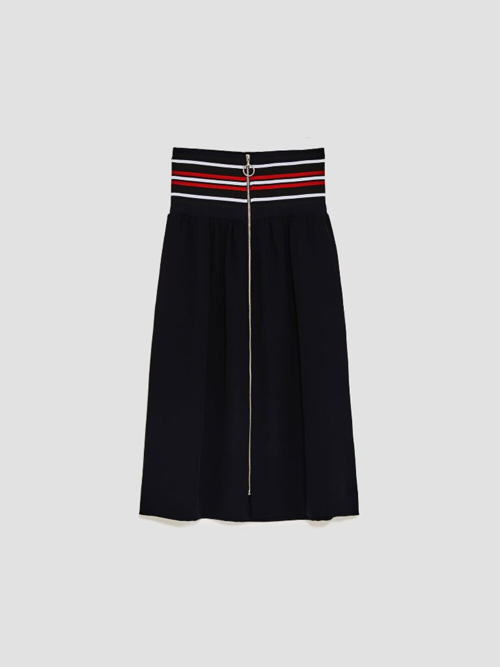 Zara SKIRT WITH RIBBED WAISTBAND